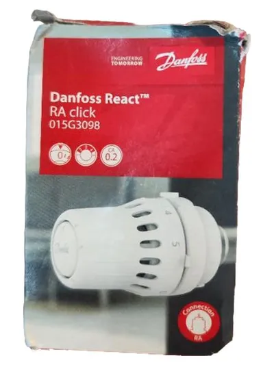 Danfoss React RA click Raumthermostat Heizkörperthermostat Weiß