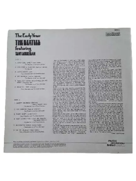 The Beatles featuring Tony Sheridan - The Early Years Vinyl LP Contour 2