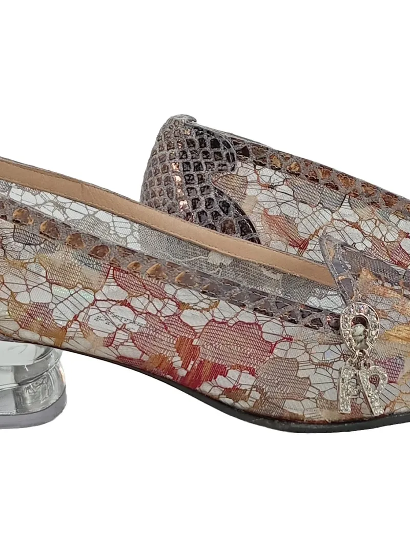 Fernando Pensato Damen Pumps Gr. 37,5 Spitze Transparent Absatz Italien 2