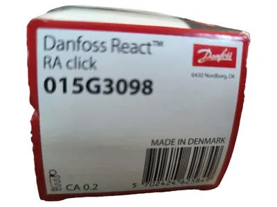 Danfoss React RA click Raumthermostat Heizkörperthermostat Weiß