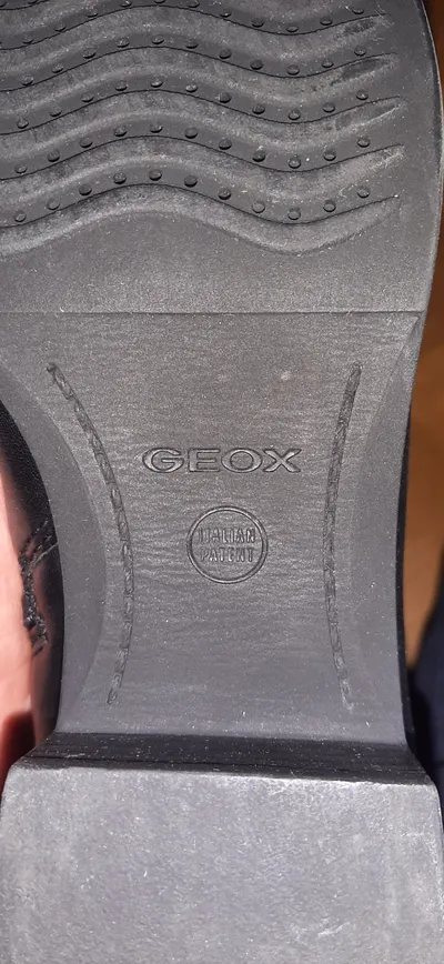 Geox Damen Stiefel Leder Schwarz Gr. 37 Kniehohe Boots Klassisch
