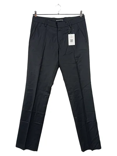 Drykorn Anzughose Herren Business Klassisch Uni Schwarz Gr. 48 W32 L35