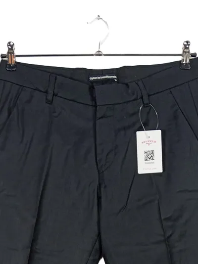 Drykorn Anzughose Herren Business Klassisch Uni Schwarz Gr. 48 W32 L35