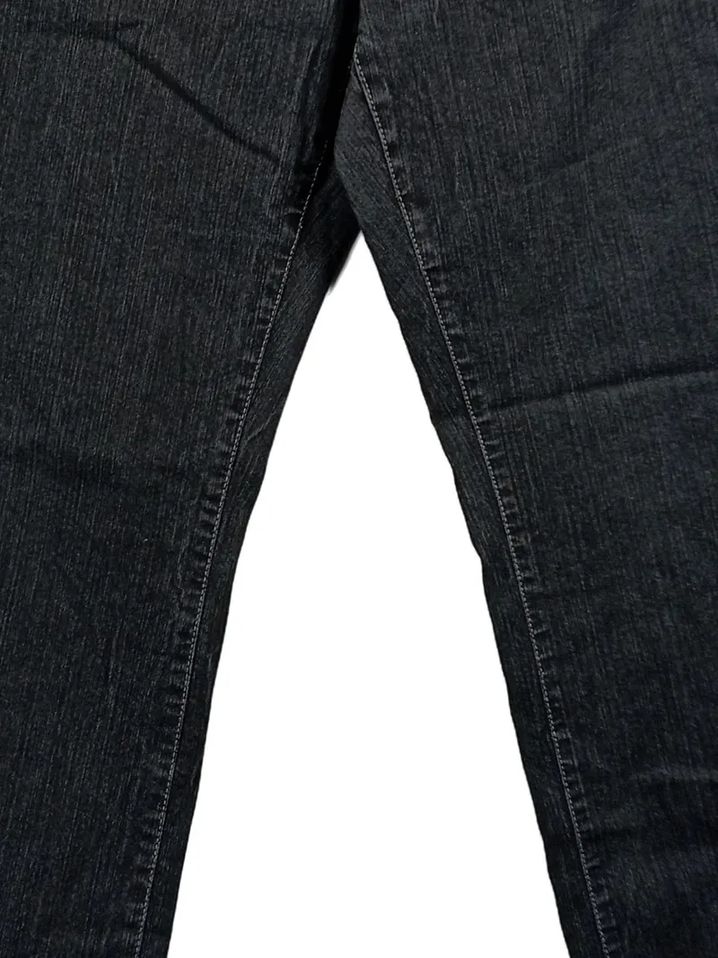 ANGELS Damen Jeans Regular Fit Gr. 44 Grau Baumwolle Stretch 7
