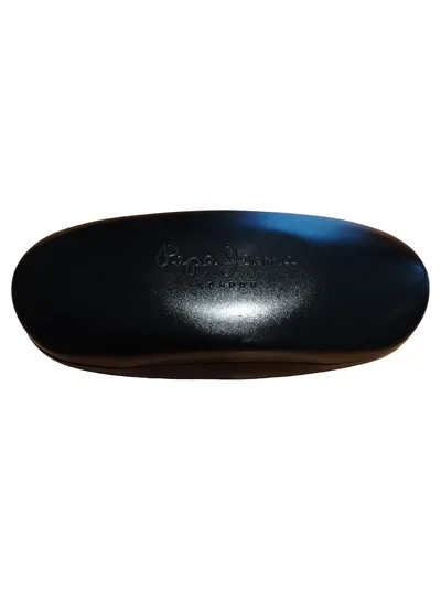 Pepe Jeans Brillenetui Hardcase Sonnenbrillen Etui Schwarz 16x4cm