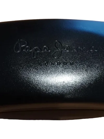 Pepe Jeans Brillenetui Hardcase Sonnenbrillen Etui Schwarz 16x4cm