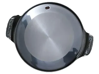 WMF Kuchenplatte Tortenplatte Edelstahl Silber 36 cm Servierplatte