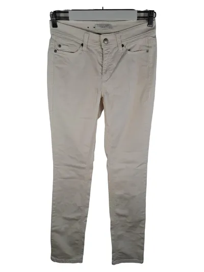 CAMBIO Vintage Edition Jeans Regular Fit Damen Beige Gr. W28 L31