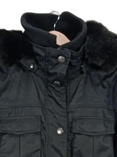 Wellensteyn Damen Winterjacke Parka Fellkapuze Schwarz Gr. M
