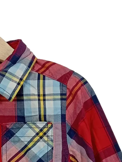 Healthtex Kinder Freizeithemd Gr. 98 kariert Langarm Baumwolle
