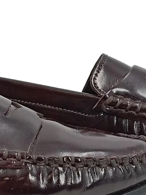 Attilio Giusti Leombruni Damen Penny Loafer Leder Bordeaux Gr. 37,5 Italy 4