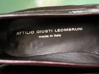 Attilio Giusti Leombruni Damen Penny Loafer Leder Bordeaux Gr. 37,5 Italy 5