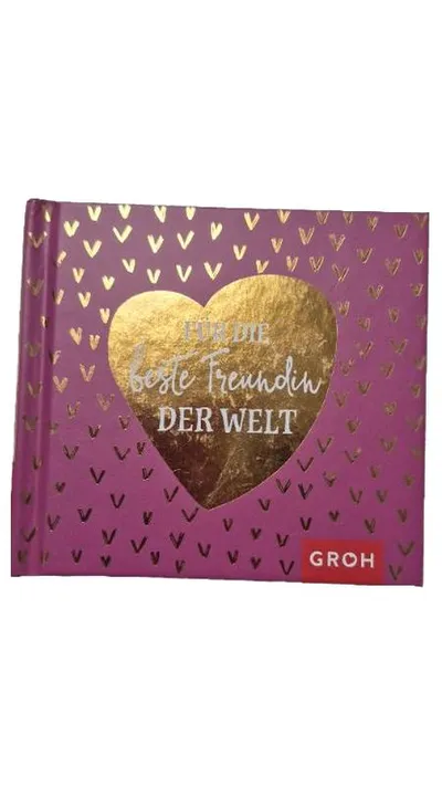 GROH Geschenkbuch Für die beste Freundin der Welt Freundschaft Hardcover