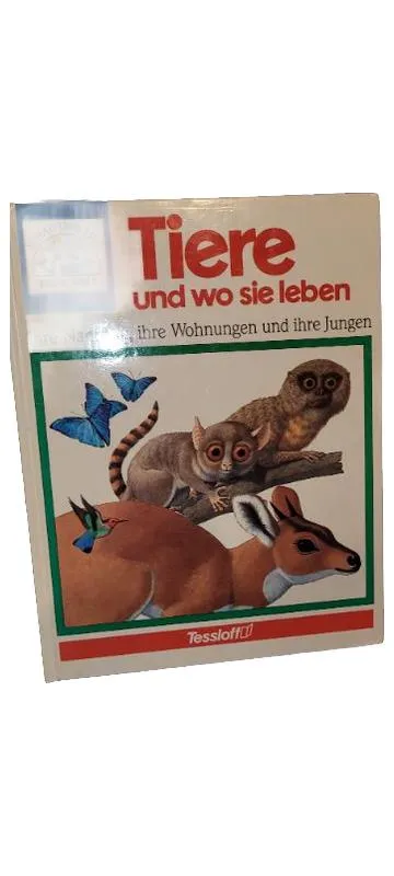Tiere und wo sie leben Tessloff Kindersachbuch Natur Tiere Wohnungen Junge