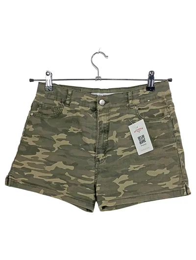 Denim Co Mid Rise Jeans Shorts Camouflage Kinder Baumwolle Gr. 164