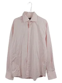 Artigiano Herren Business Hemd Langarm Rosa Gestreift Gr. 41/L 1
