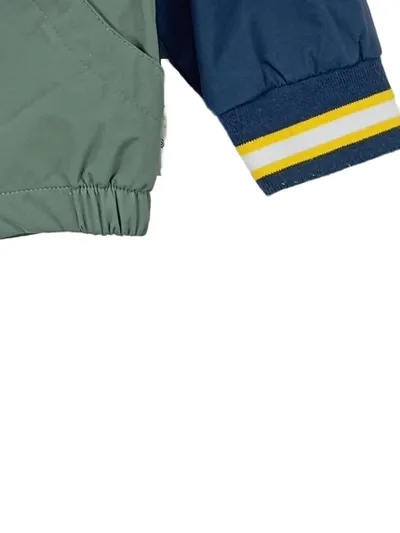 Killtec Kinder Outdoorjacke Gr. 86/92 Blau Grün Kapuze gefüttert