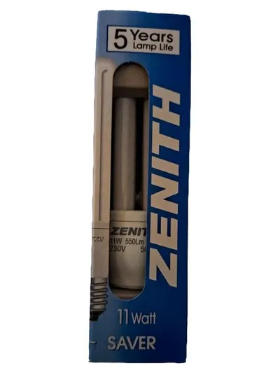 Zenith Energy Saver Leuchtmittel E27 11W 550Lm Weiß Energiesparlampe