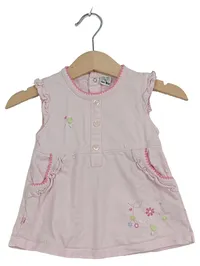 Bob der Bär Baby Kleid Mädchen Rosa Gr. 62 Blumen Rüschen 1