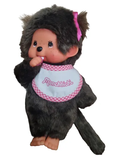 Monchhichi Affe Kuscheltier Nostalgisch Braun 20cm