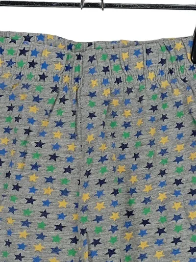 OKAY Baby Shorts Gr. 86 Grau Sterne Muster Baumwolle Freizeit Hose