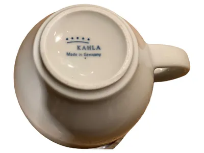 Kahla Tasse Weiß Porzellan 300ml Made in Germany Kaffeetasse