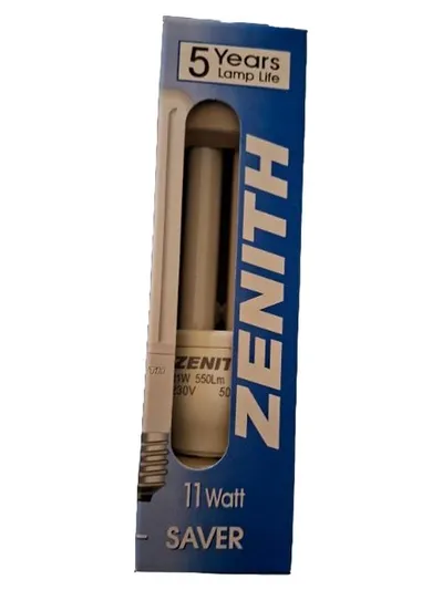 Zenith Saver Leuchtmittel E14 11W 550Lm Energiesparlampe Weiß