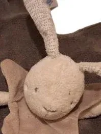Beauty Baby Schmusetuch Hase Stern Kuscheltuch Braun Beige Baby 2