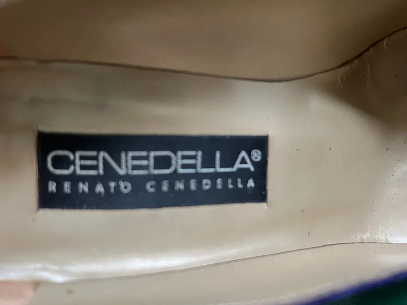 Cenedella Damen Pumps Lila Wildleder Gr. 37 Klassisch Elegant 3