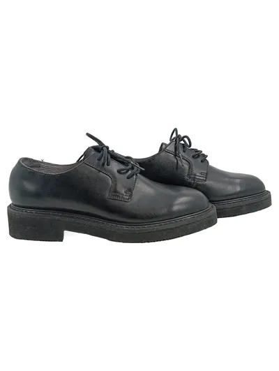 Rocky Herren Derby Schnürschuhe Leder Schwarz Gr. 41 Klassisch