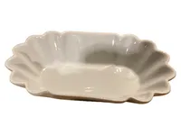 BUTLERS Konfektschale Muschelform Porzellan Weiß 16,5 cm 1