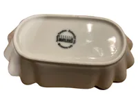 BUTLERS Konfektschale Muschelform Porzellan Weiß 16,5 cm 2