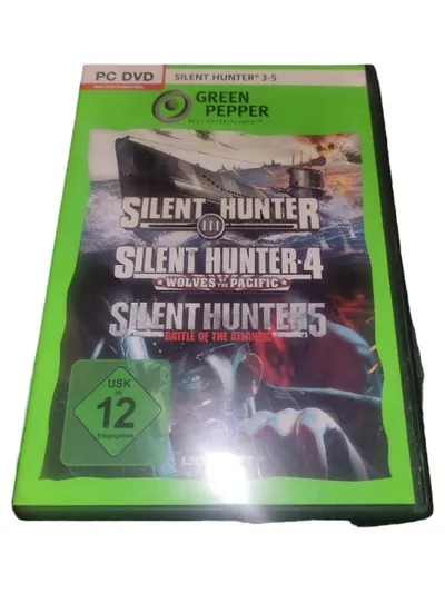 Silent Hunter 3-5 PC DVD Green Pepper Ubisoft Simulation Bundle
