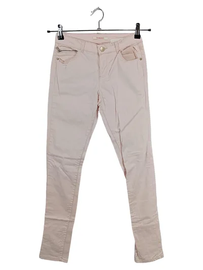 Camaïeu Damen Slim Fit Jeans Rosa Gr. W26/34/XS Stretch Hose Baumwolle