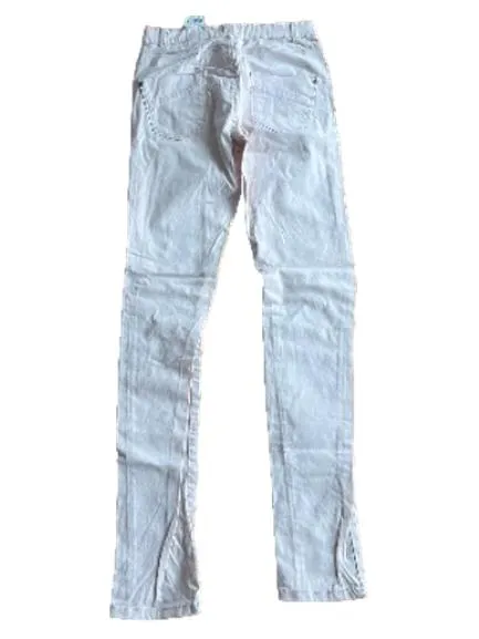 Camaïeu Damen Slim Fit Jeans Rosa Gr. W26/34/XS Stretch Hose Baumwolle 4