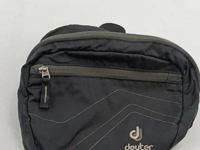 Deuter Gürteltasche Grau Outdoor Sport Hüfttasche Mittel Polyester