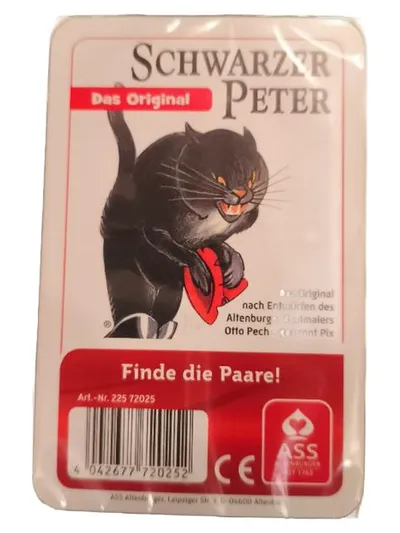 Schwarzer Peter ASS Altenburger Kartenspiel Das Original Finde die Paare