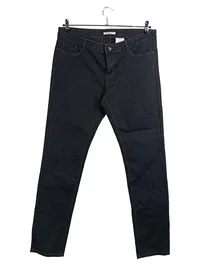 Camaïeu Damen Jeans Regular Fit Schwarz Gr. 44 W35 Stretch 1