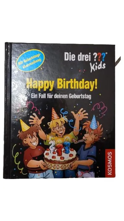 Die drei ??? Kids Geburtstag Geschenkbuch Hardcover Detektiv Fall