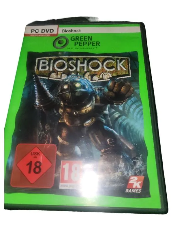 Bioshock PC DVD Green Pepper 2K Games Actionspiel USK 18 1