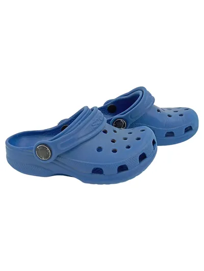 Crocs Classic Clog Kinder Sandalen Clogs Blau Gr. 22 Freizeit Slip-On