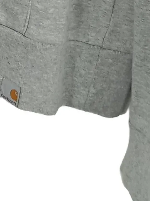 Carhartt WIP Hoodie Kapuzenpullover Work In Progress Grau Herren XL 4
