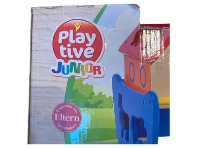 Playtive Junior Steckspiel Arche Noah Holz 11-teilig Kinder 1-3 Jahre