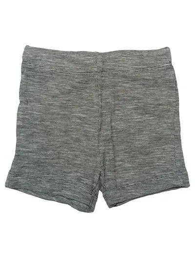 Ben & Ann Baby Shorts Gr. 74 Grau Meliert Baumwolle Sommerhose Kurz
