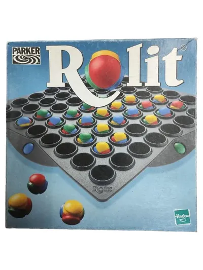 Rolit Brettspiel Parker Hasbro Strategiespiel Kugelspiel Familienspiel