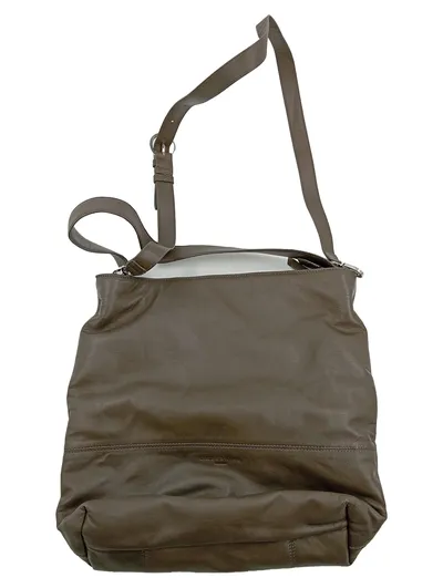 Liebeskind Berlin Leder Umhängetasche Damen Braun Groß 30x36cm