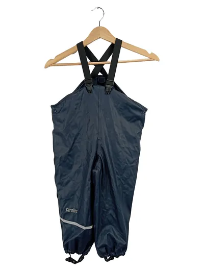 CareTec Regenhose Latzhose Kinder Blau Gr. 104 Wasserdicht Outdoor