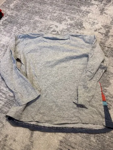 Feuerwehrmann Sam Langarmshirt Kinder Gr. 128 Mehrfarbig Grafisch Baumwolle