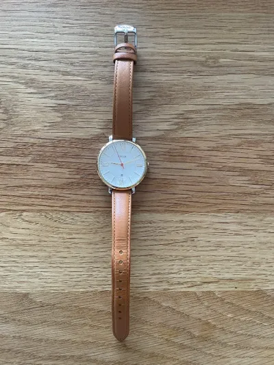 Fossil Jacqueline Damenuhr Lederarmband Braun Klassisch Alltag Damen 24cm