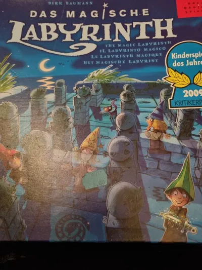 Drei Magier Das Magische Labyrinth Brettspiel Kinderspiel Gedächtnisspiel